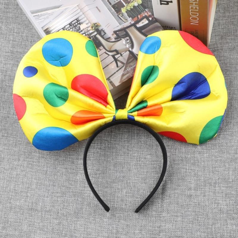 Halloween Clown Costume Novelty Headband Stage Props Circus Hairband Party Wear