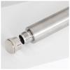 Stainless Steel 1.5 oz Cigar-Shaped Flask - Polished Round Base, Portable Outdoor Style