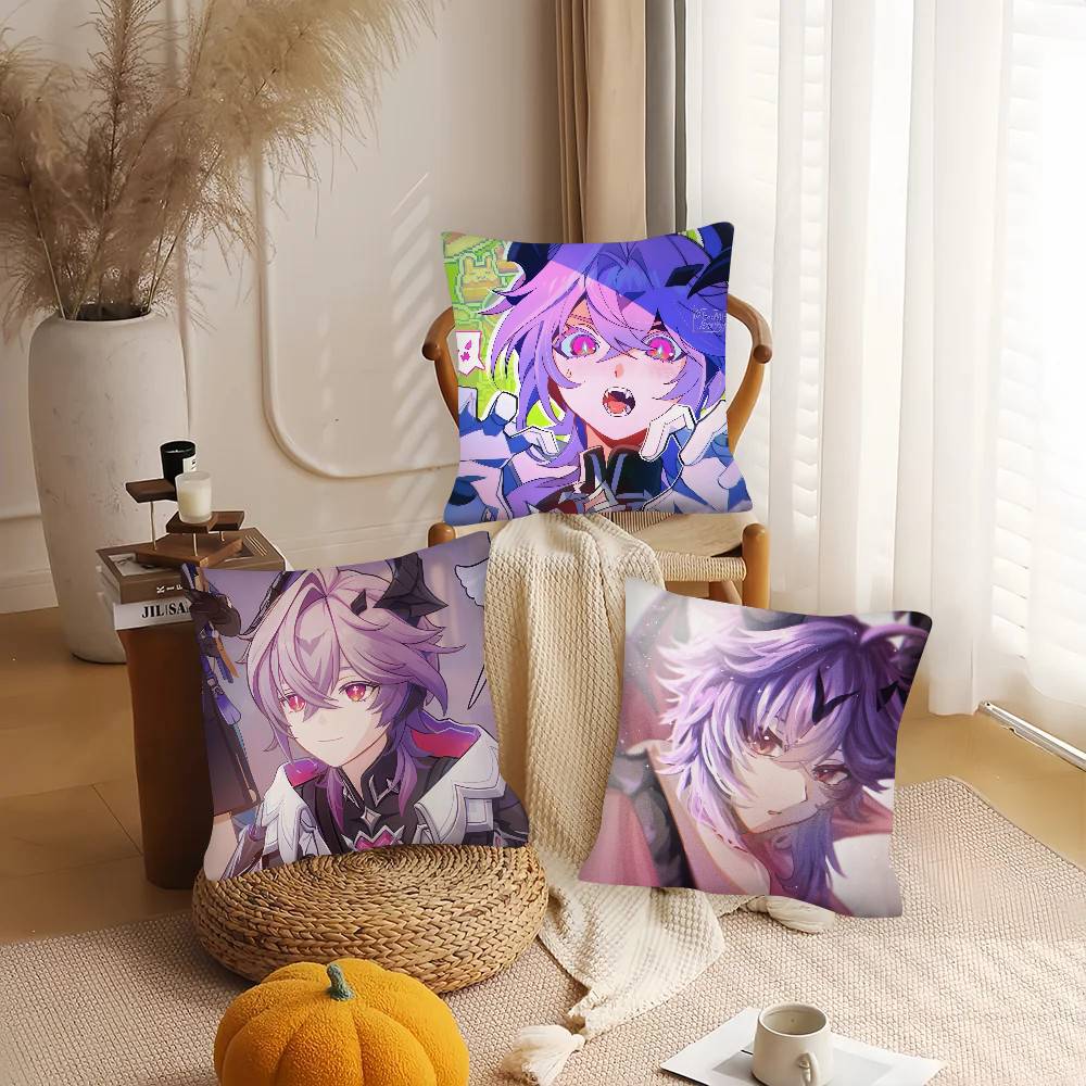 1Pc D-Durin Pillow Case Fashion Square Pillowcase Bedroom Sofa Room Ins Decoration Leisure