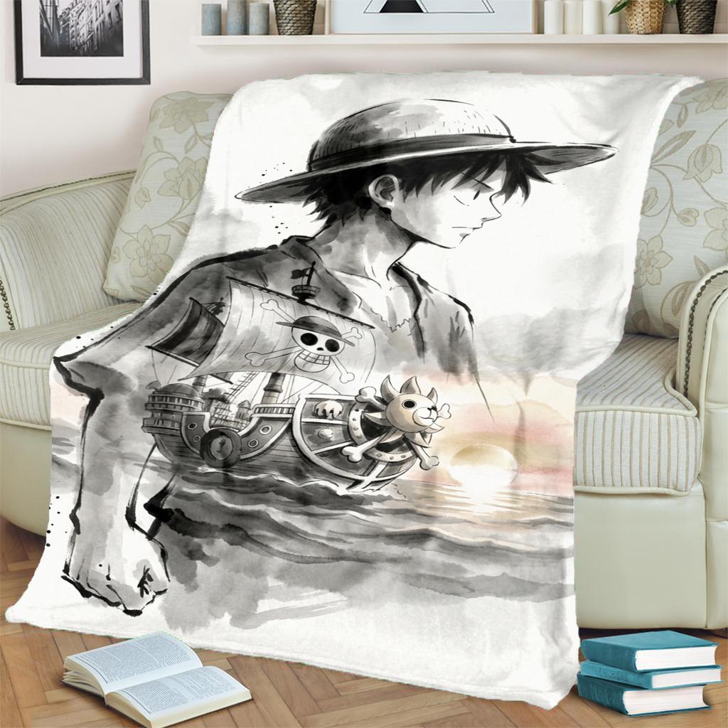 Comfortable "ONE PIECE" Printed Blanket Flannel Material for Sofa, Bed, Bedroom, Chair, Picnic, Travel