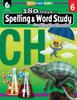 Kniha 180 Days of Spelling and Word Study for Sixth Grade : Practice, Assess, Diagnose