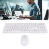 Wireless Keyboard and Mouse Combo 2.4 4 Keys Keyboard with Wireless Ergonomic Mouse for Computer PC