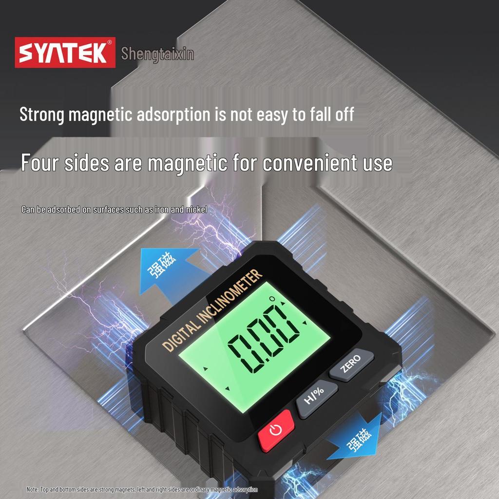 Digital Inclinometer: High-Precision Magnetic Spirit Level and Slope Meter