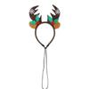 Christmas Decorations Pet Headgear Party Dress Up Antlers Headband Pet Supplies Christmas Hat Headband Dog Christmas