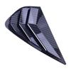 For KIA Forte K3 Sedan - Car Rear Louver Window Side Shutter Cover Trim Sticker Vent Scoop ABS Carbon Fiber Accessories