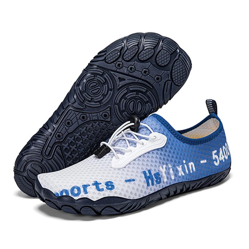 Children's Anti-cut Anti-slip Wear-resistant Rubber-soled Wading Shoes Beach Sandals Quick-drying Pool Shoes Outdoor Water Playi