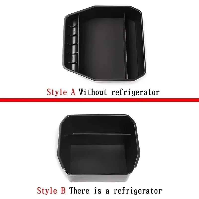 TINKI for Land Rover Defender 110 20-2024 Black Car Central Storage Box Door Phone Glove Armrest Box Storage Box Car Accessories