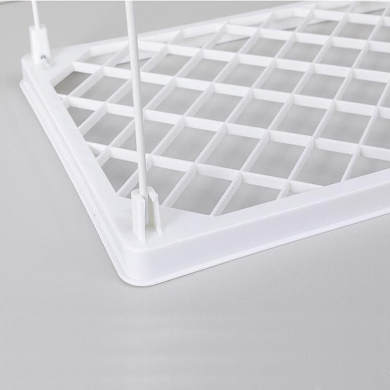 Scaffale cosmetico salvaspazio in piedi Scaffale decorativo Scaffale decorativo Armadio per la casa Scaffale per organizer per piatti da cucina Scaffale cavo