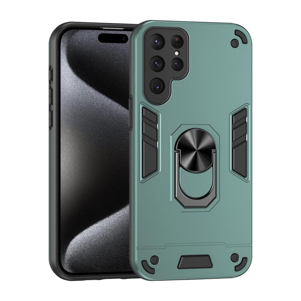 S26 Ultra 360° Magnetic Warrior Phone Case for Samsung A54/S24FE
