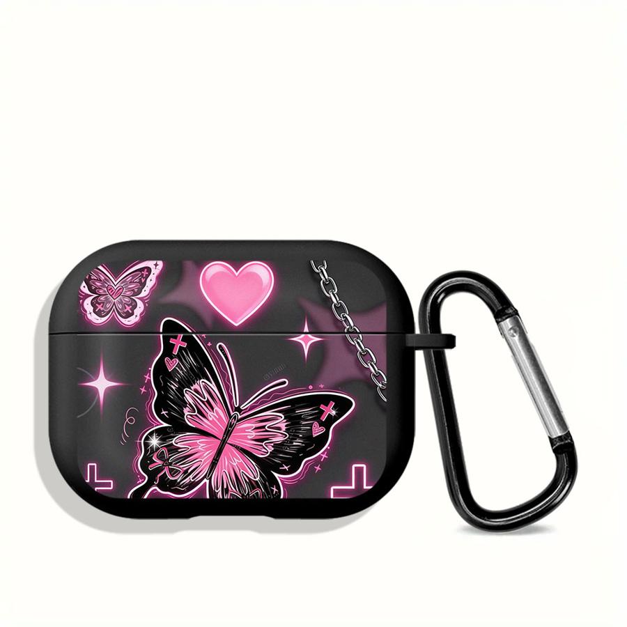Case For Airpods 3 Pro Pro2 2 Pro3 1 4 Earphone Cases Cover Pink Black Butterfly Airpods Pro 2