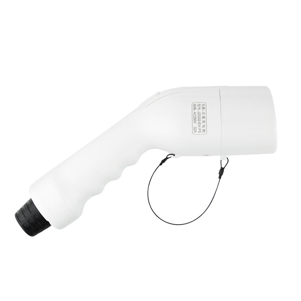 

Электромобиль Европейский стандарт вилки для блока питания CEE, гнездовой адаптер 16A, трехфазное портативное зарядное устройство мощностью 11 кВт 220V 16A