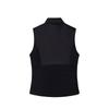 Anta Champion All-Weather Series Solid Color Zipper Stand Collar Comfortable Breathable Versatile Casual Vest Women Vest Basic-Black 162510804-4