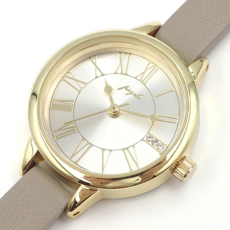 Folgen Sie Fragola Runde Klassische Uhr N02525A-1 MOC