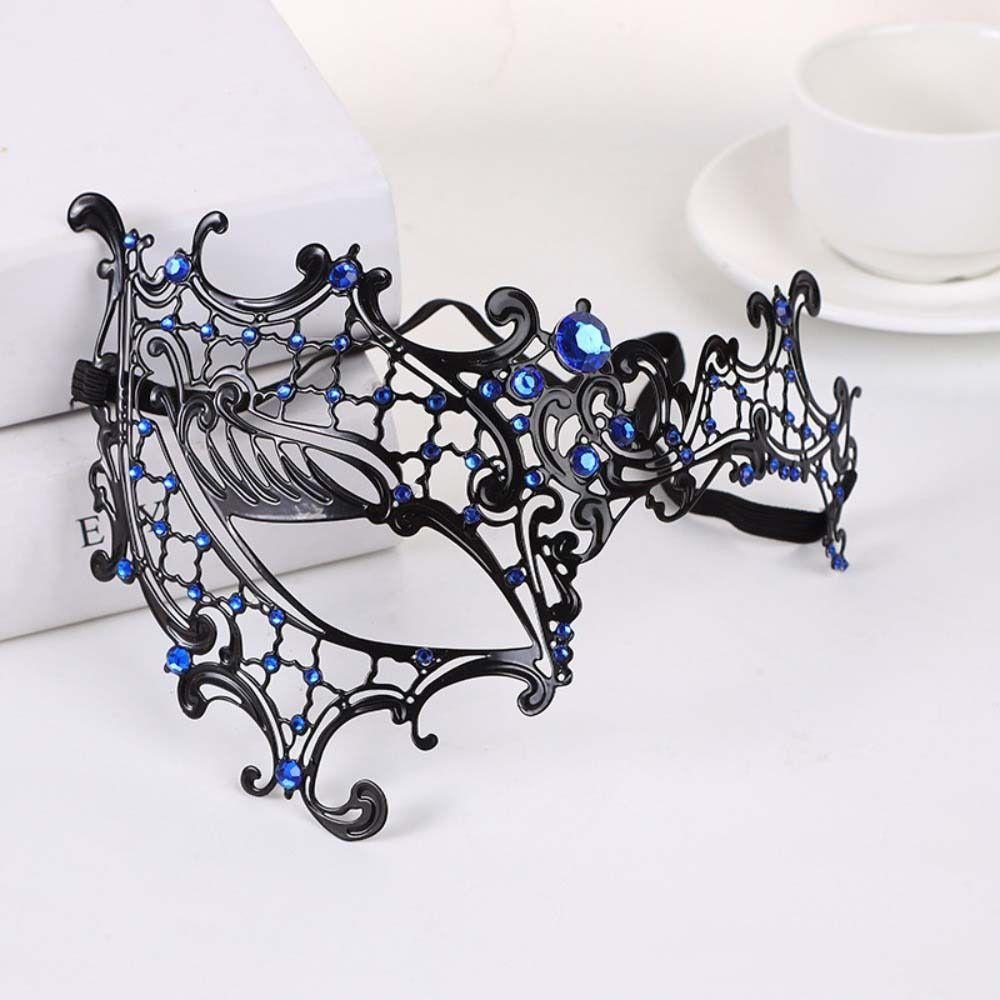 Venetian Halloween Half Face Mask Handmade Masquerade Princess Mask  Masquerade Jewelry