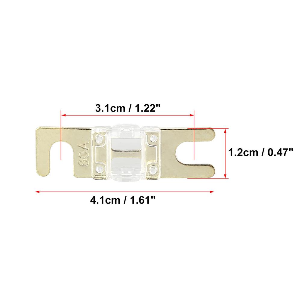 X AUTOHAUX AFS Mini ANL Fuse Replacement for Car Truck
