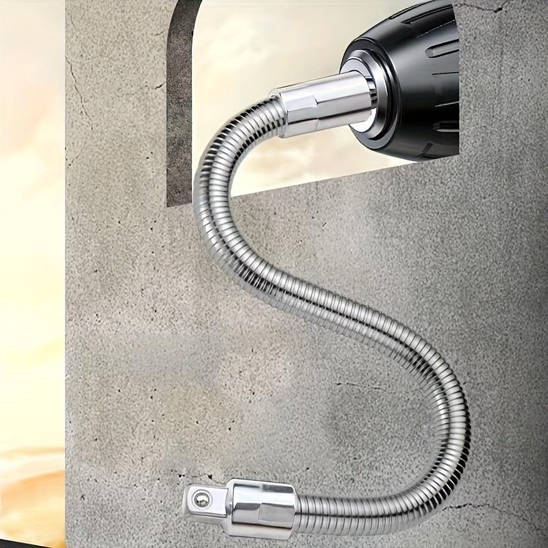 1 Stück Chrom-Vanadium-Stahl Verlängerungsstange mit 1/4" Antriebsende Hohes Drehmoment, biegsam und rostbeständig für Automobilwartung