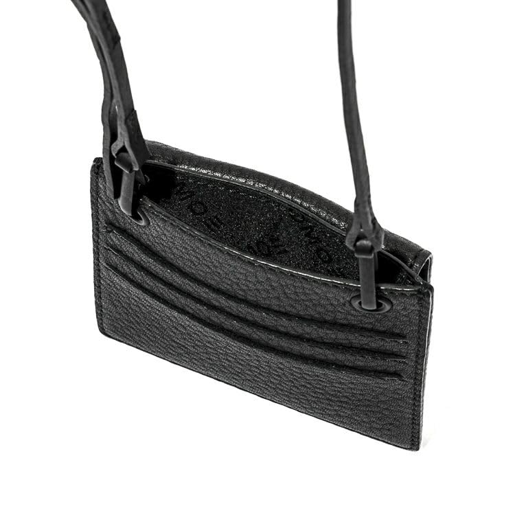 Official Neck Wallet Made by Baseball Glove Manufacturer Genuine Leather Wallet Sacoche Shoulder Bag Pouch Compact Wallet Small Crossbody UTILITY CDC