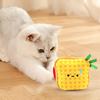 Plüsch-Toast-Hundekaupielzeug mit Quietscher Knisterpapier Hotdog-Sandwich Burger Brot Zahnen Reinigung Futterverteilend Interaktives Spielzeug