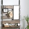 Sato Sangyo WALF Optional Mirror, Brown, WA6024MR-BR