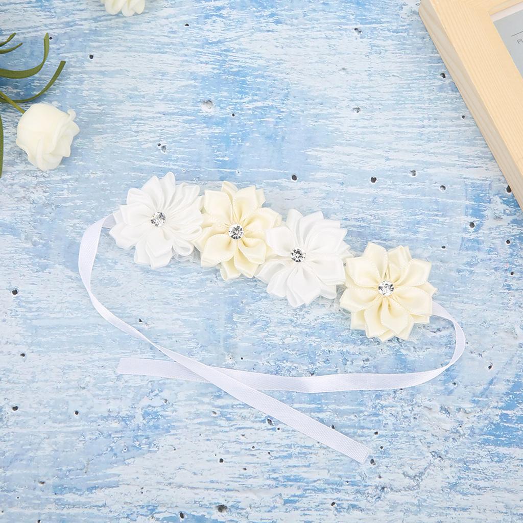 6 Adet Güzel Gelin Nedimeler Simülasyon Kurdele Bilek Çiçeği Düğün Dekorasyonu