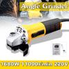 11000r/min 1680W Angle Grinder Electric Angle Grinding Cutting Power Tools 100mm Diameter 220V/50Hz