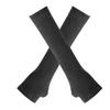 Koreaanse Stijl Zwart-Wit Gestreept Unisex Vingerloze Lange Mouwen Kerst Cosplay Cover
