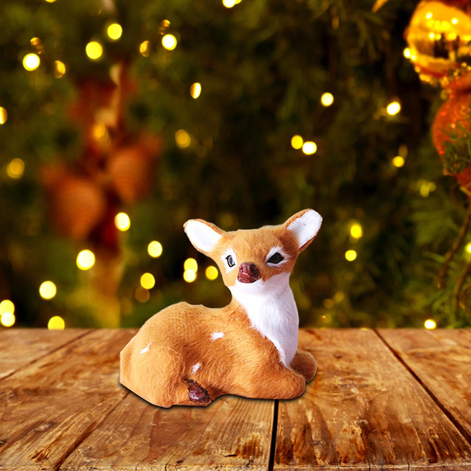 Deer Figurine for Modern Home Decor 8cmx4cmx8cm