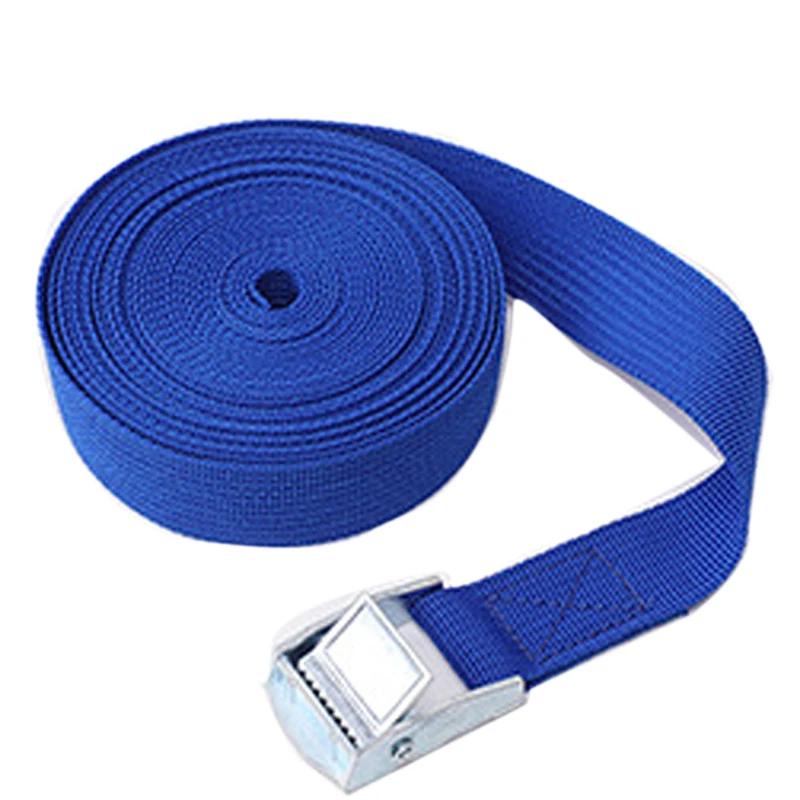 3m Cargo Straps Buckle Tie-Down Belt With Metal Buckle Lashing Straps Luggage Bag for Car Motorcycle Bike Truck Luggage Bag