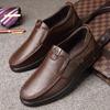Leather Shoes Men's Summer Shoes Men Casual Slip  Genuine Leather Soft Shoes Cowhide Summer Loafers Business