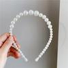 Modyle Fashion Full Pearl Hairbands Elastic Flower Women Hair Hoop Bands Headband Bezel Girls Hair Accessories Headdress