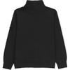 STONE ISLAND Jacket Kids Solid Color Zipper Logo Long Sleeve Kids Jackets Black 791661120-V0029