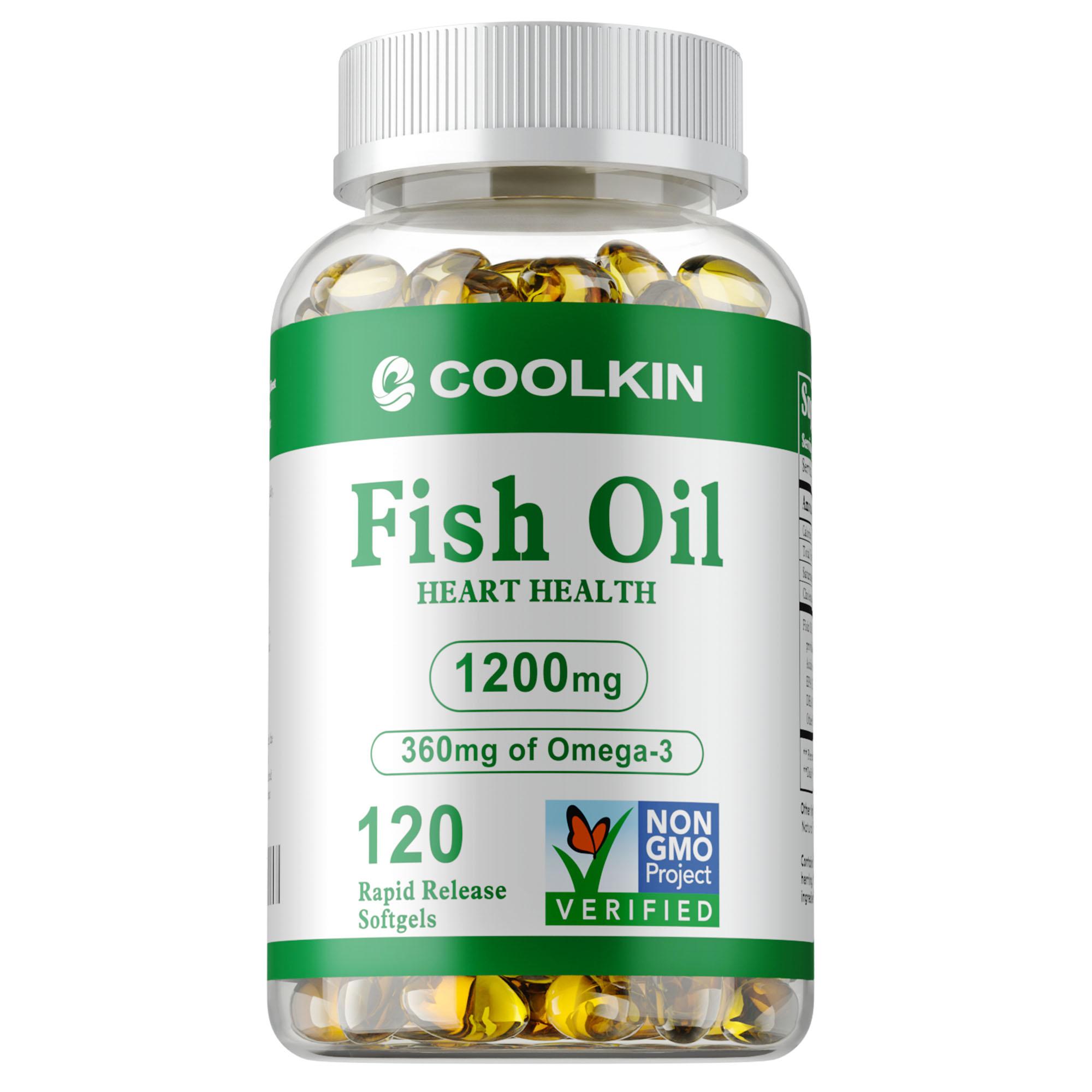 

Premium deep-sea fish oil Omega-3 capsules, scientifically formulated with EPA and DHA, support heart and joint health. 120