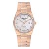 Zeus Diamond Accents Rose Gold Tone Stainless Steel Mother Of Pearl Dial Quartz D118SPI Women's Watch