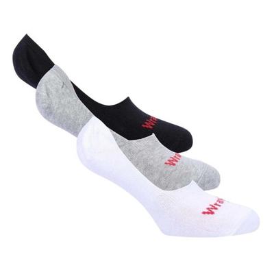 Wrangler Unisex Adult No-Show Socks (Pack of 3)