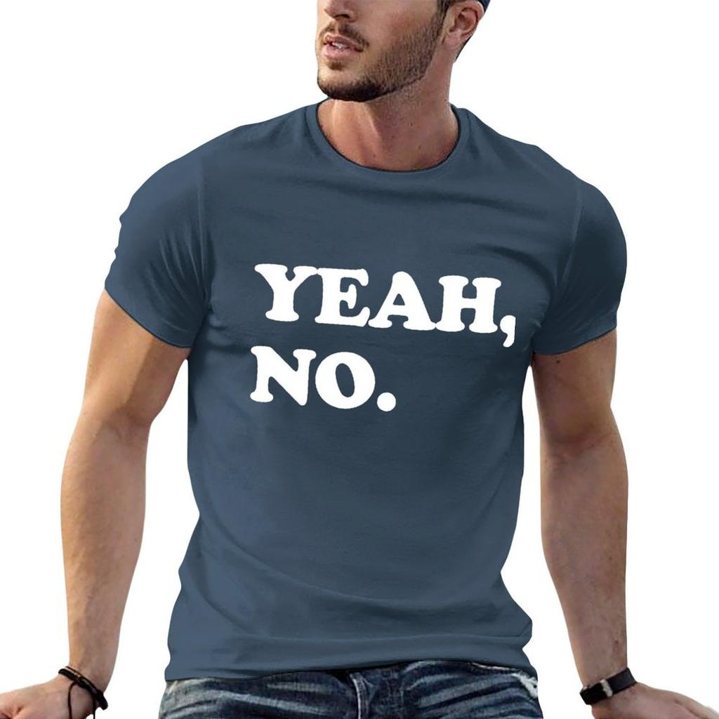 Ja Nein T-Shirt T-Shirts Für Unisex Grafik Vintage Basic T-Shirt Baumwoll-T-Shirt Unisex-T-Shirt