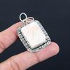 Daughters Day Deal Scolecite Stone 925 Silver Engagement Mother Pendant Jewelry