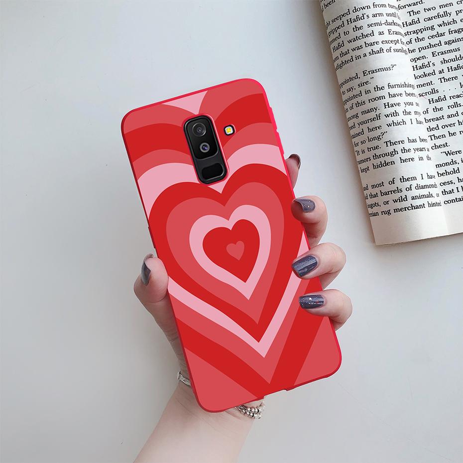 Daisy Flower Phone Case For Samsung Galaxy A6 Plus A6+ 2018 A605F Case Cover Cute Silicone Funda For Samsung A6 2018 A600F Case