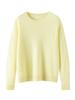 2025 Autumn/Winter Women's Soft Cashmere Round Neck Long Sleeve Loose Knit Sweater