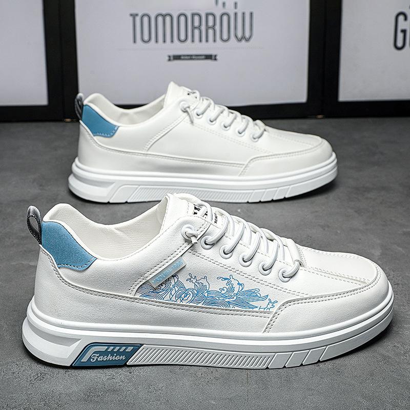 Весенние новые кеды низкие повседневные кожаные студенческие 39