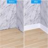 1 ST 1/2/3/5/6M Zelfklevend Rubber Plint Waterdichte Muursticker Randafsluitstrips Woonkamer Plint Decor