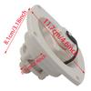 Water Inlet Filler Cap Equipment RV Water Inlet Fill Dish for Caravans Trailer RV Boat