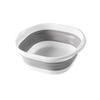 Portable Foldable Basin for Bath & Dorm - Multi-functional Storage for Clothes & Face Washing.