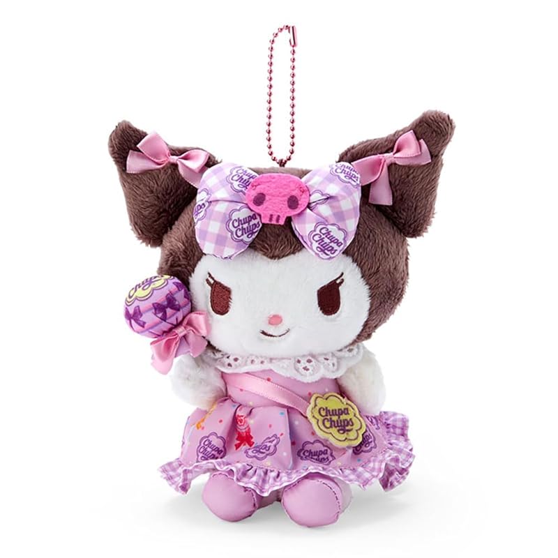 

Sanrio sanrio mascot holder Chupa Chups collaboration part 2 Kuromi Kuromi-chan kuromi 16×12×10cm character 043656 SANRIO