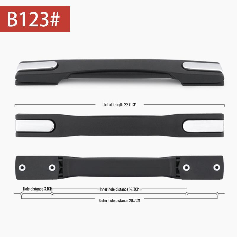 Luggage Handle Replacement & Repair Kit - Leather Case & Bag Accessories