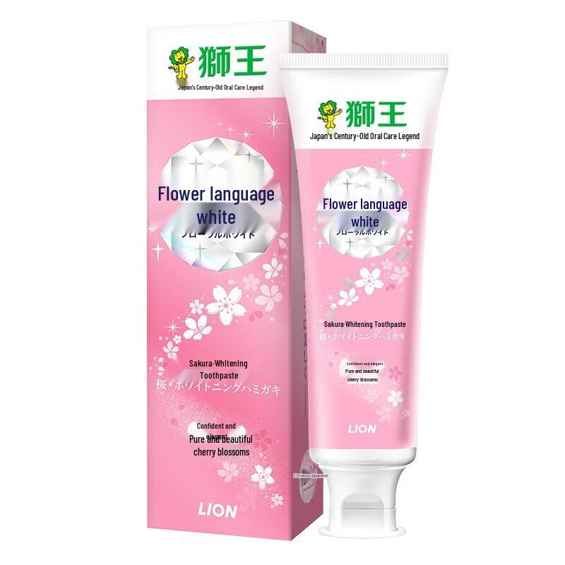 

Lion Flower Language Cherry Blossom Toothpaste