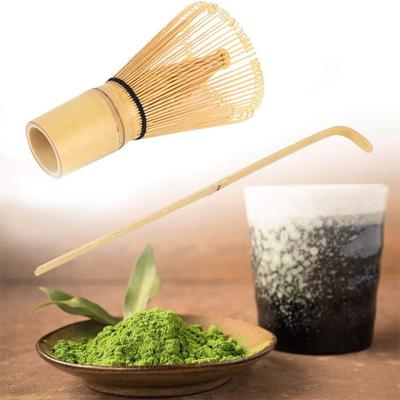 1/2/3pcs Matcha Whisk Set 100 Matcha Green Tea Powder Whisk Teaware Japanese Ceremony Bamboo Chasen Tea Tool Tea Brush Spoon