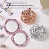 New Folding Double-Sided Rose Compact Travel Mirror