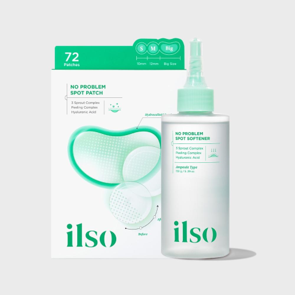 Ilso No Trouble Spot Softener 150ml + No Trouble Spot Patch NONE