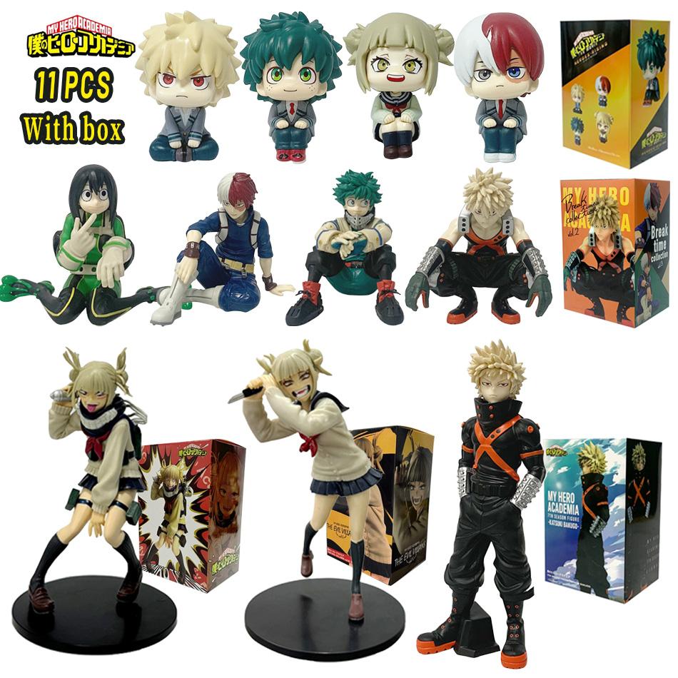 Hot My Hero Academia 11 styles Anime Figure Midoriya Izuku Action Figure Bakugo Katsuki Figurine Collection Toys Christmas Gift