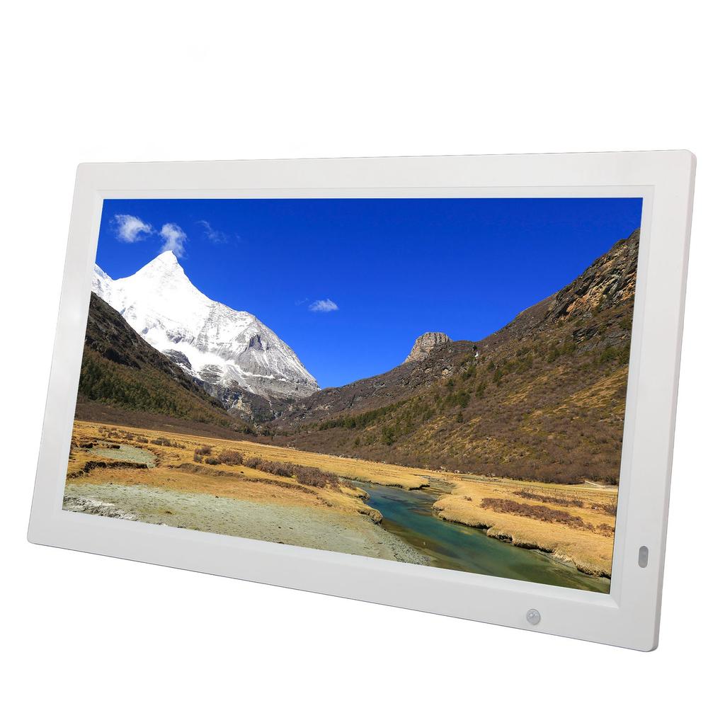 21.5inch Digital Photo Frame 16:9 IPS Display 1920x1080 HD Digital Picture Frame with Body Sensor